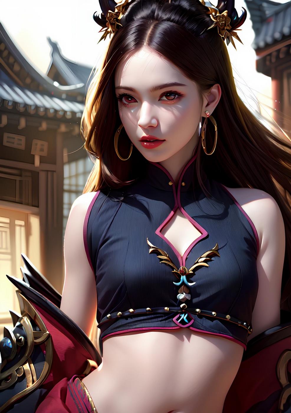 图片[141]-[AI绘画] 040 古风仙女无可比拟[149P] – 速更版-美库