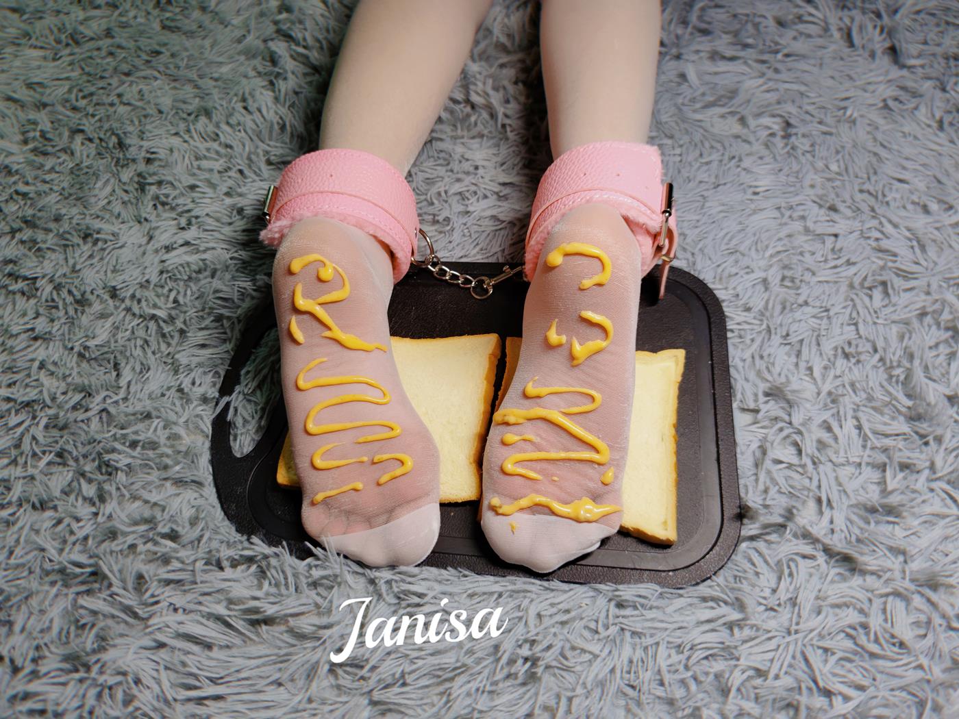 图片[15]-Janisa – 玉足三明治[17P] – 速更版-美库