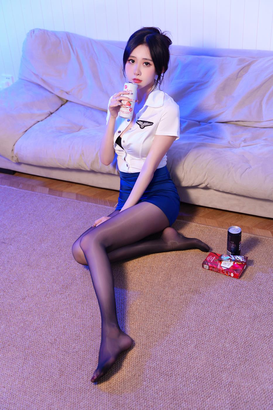 图片[23]-芋圆有点甜 – 空姐[34P] – 速更版-美库