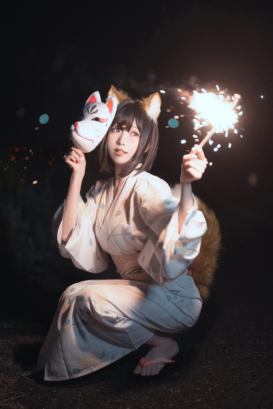 图片[13]-Ely_eee(ElyEE子) – Dongitsune Yukata 浴衣狐[26P] – 速更版-美库