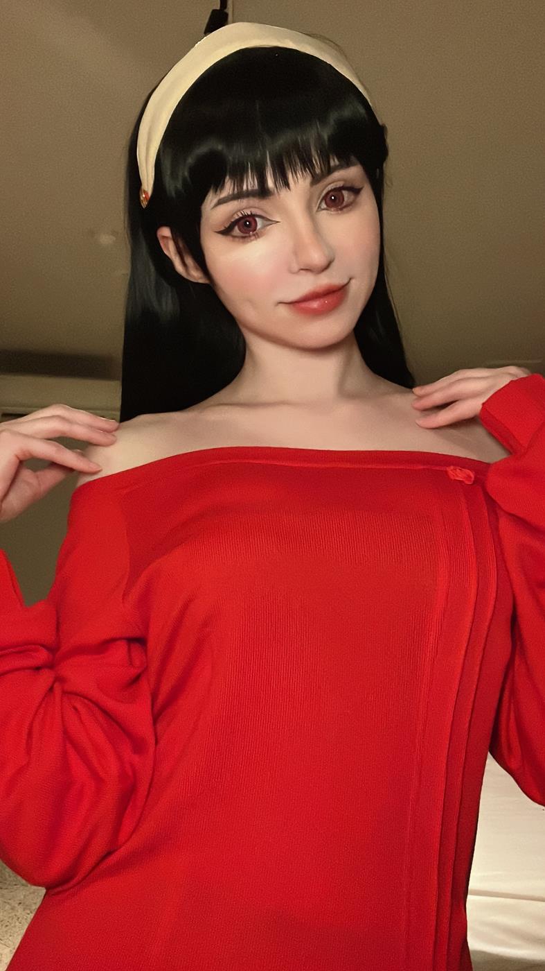 图片[19]-Peach milky – Yor Forger Red Sweater[38P] – 速更版-美库