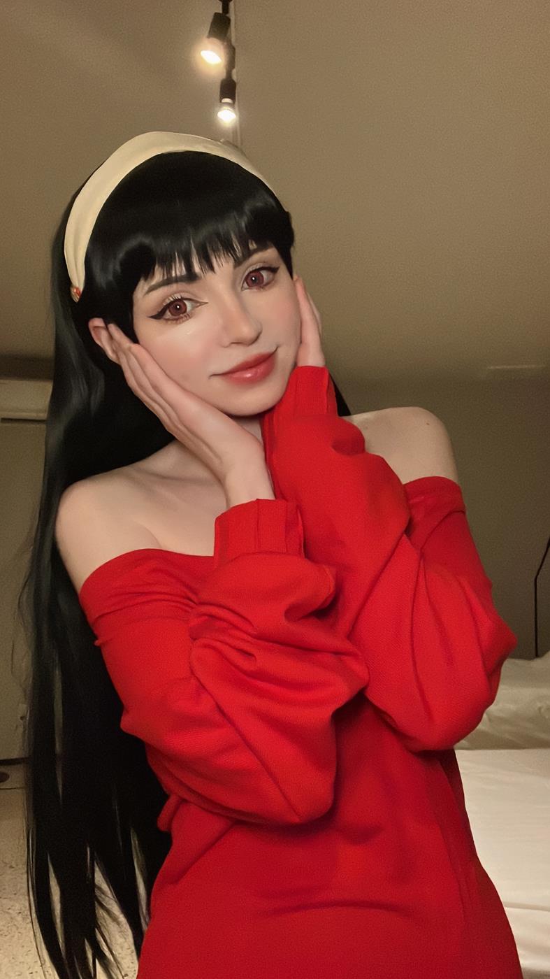 图片[25]-Peach milky – Yor Forger Red Sweater[38P] – 速更版-美库