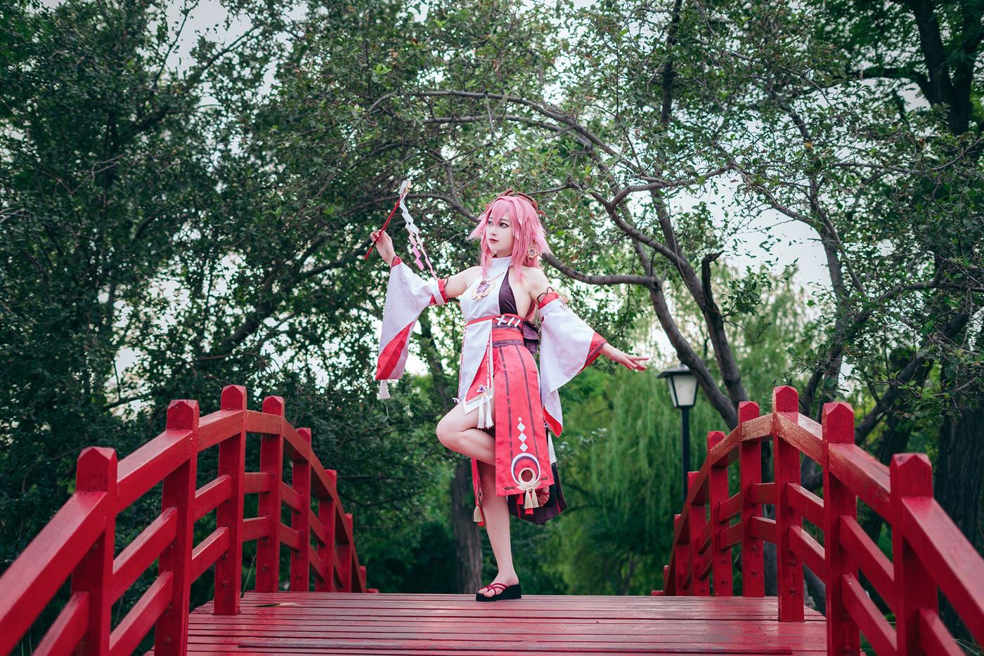 图片[17]-桃墨公子 八重神子[23P] – 速更版-美库