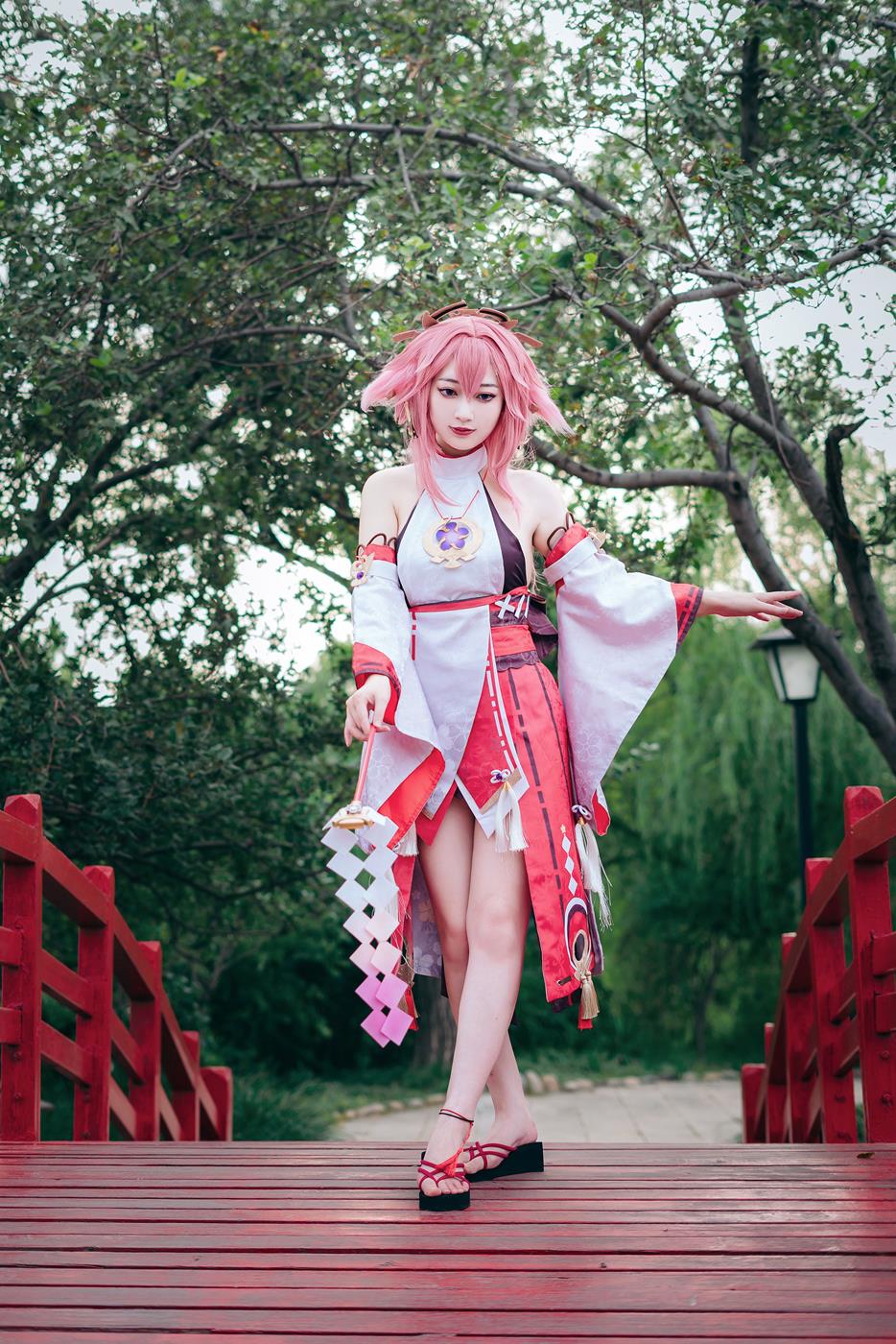 图片[18]-桃墨公子 八重神子[23P] – 速更版-美库