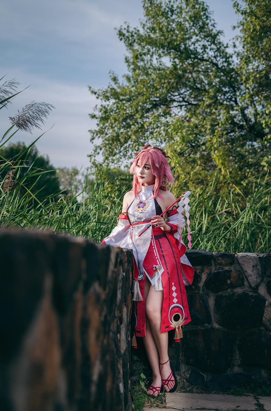 图片[23]-桃墨公子 八重神子[23P] – 速更版-美库