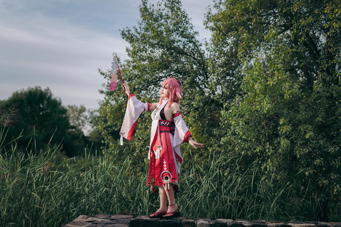 图片[25]-桃墨公子 八重神子[23P] – 速更版-美库