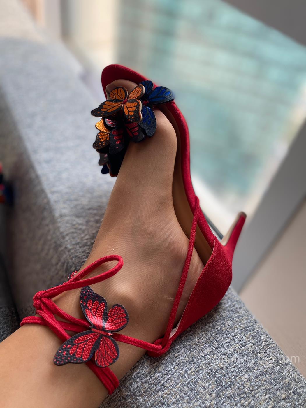 图片[41]-网紅Coser@安乔乔儿(Nia乔乔)  棕色包臀裙[75P] – 速更版-美库