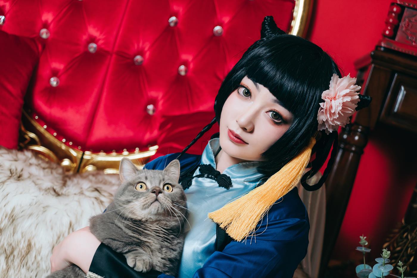 图片[19]-桃墨公子 美丽的蓝猫[20P] – 速更版-美库