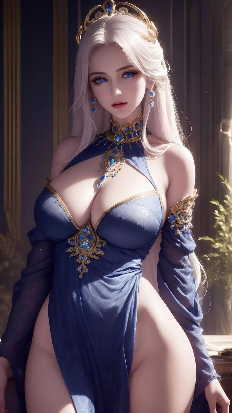 图片[11]-[AI绘画] 044 The Heartwarming Tale of a Beautiful Innocent Princess – AI LookBook – AI Club2Girls[44P] – 速更版-美库