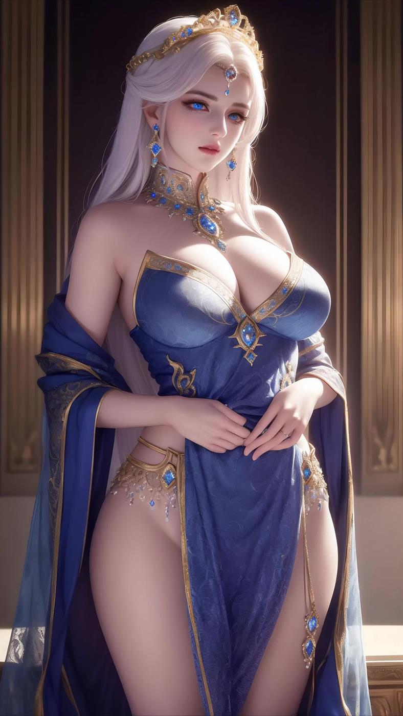 图片[32]-[AI绘画] 044 The Heartwarming Tale of a Beautiful Innocent Princess – AI LookBook – AI Club2Girls[44P] – 速更版-美库