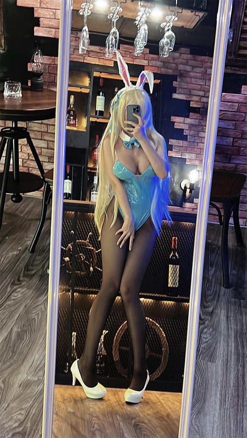 图片[28]-洛桑w伊梓 – 明日奈兔女郎[62P] – 速更版-美库