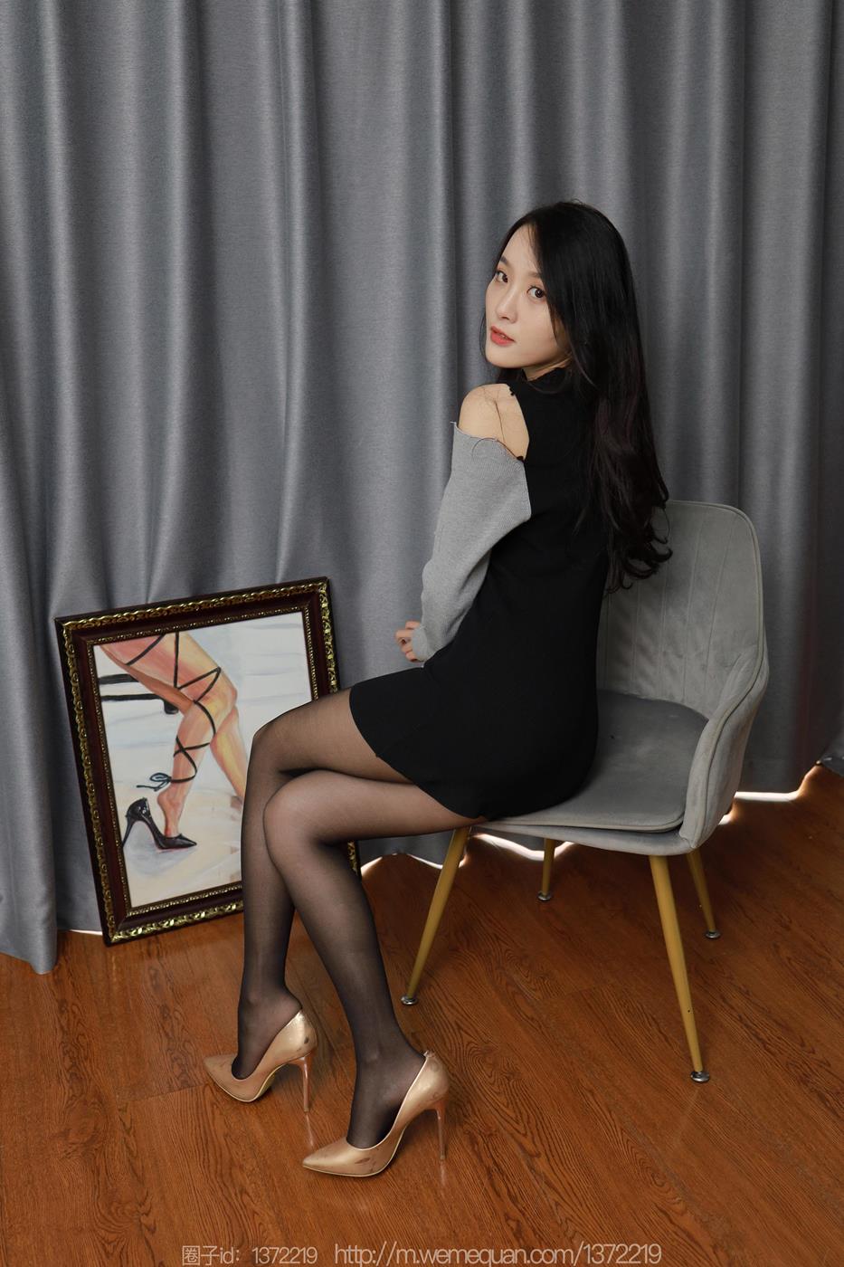 图片[58]-[IESS异思趣向] 2023.01.28 丝享家1343：婉萍《长腿画中人》[66P] – 速更版-美库