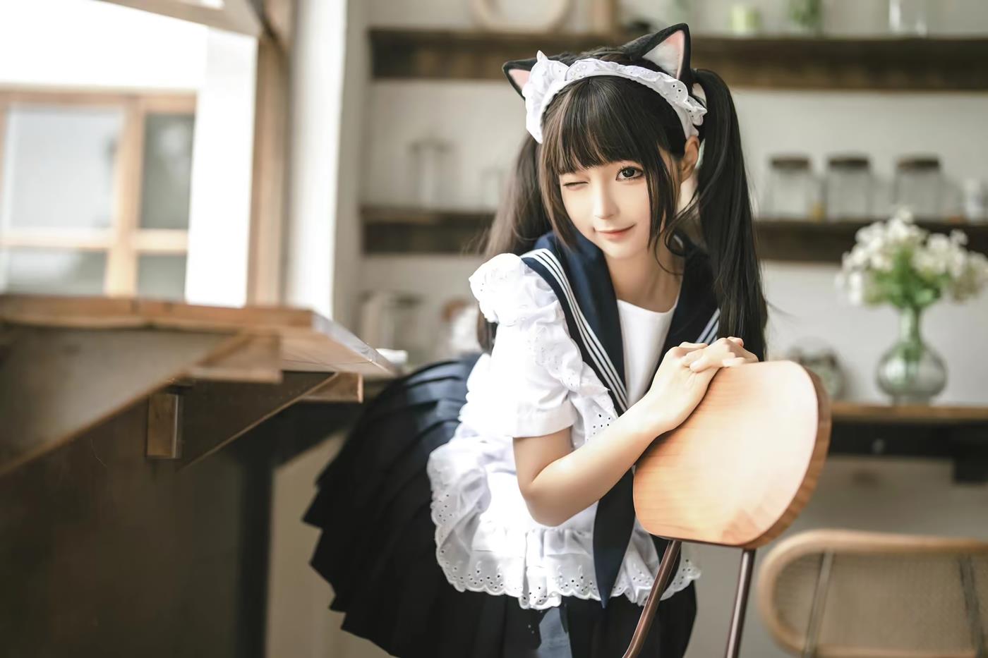 图片[17]-蠢沫沫  – 猫猫女仆[23P] – 速更版-美库