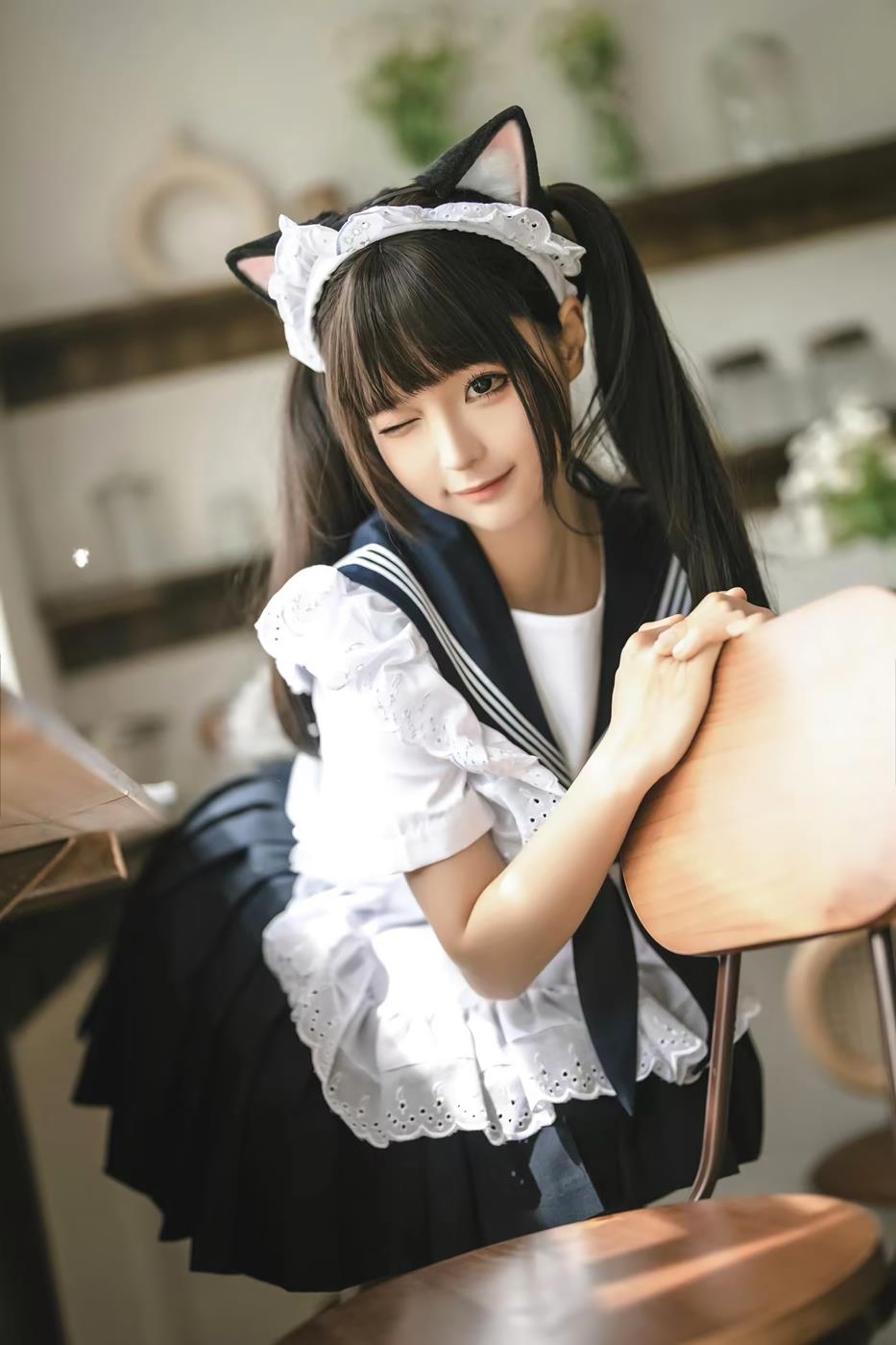 图片[23]-蠢沫沫  – 猫猫女仆[23P] – 速更版-美库