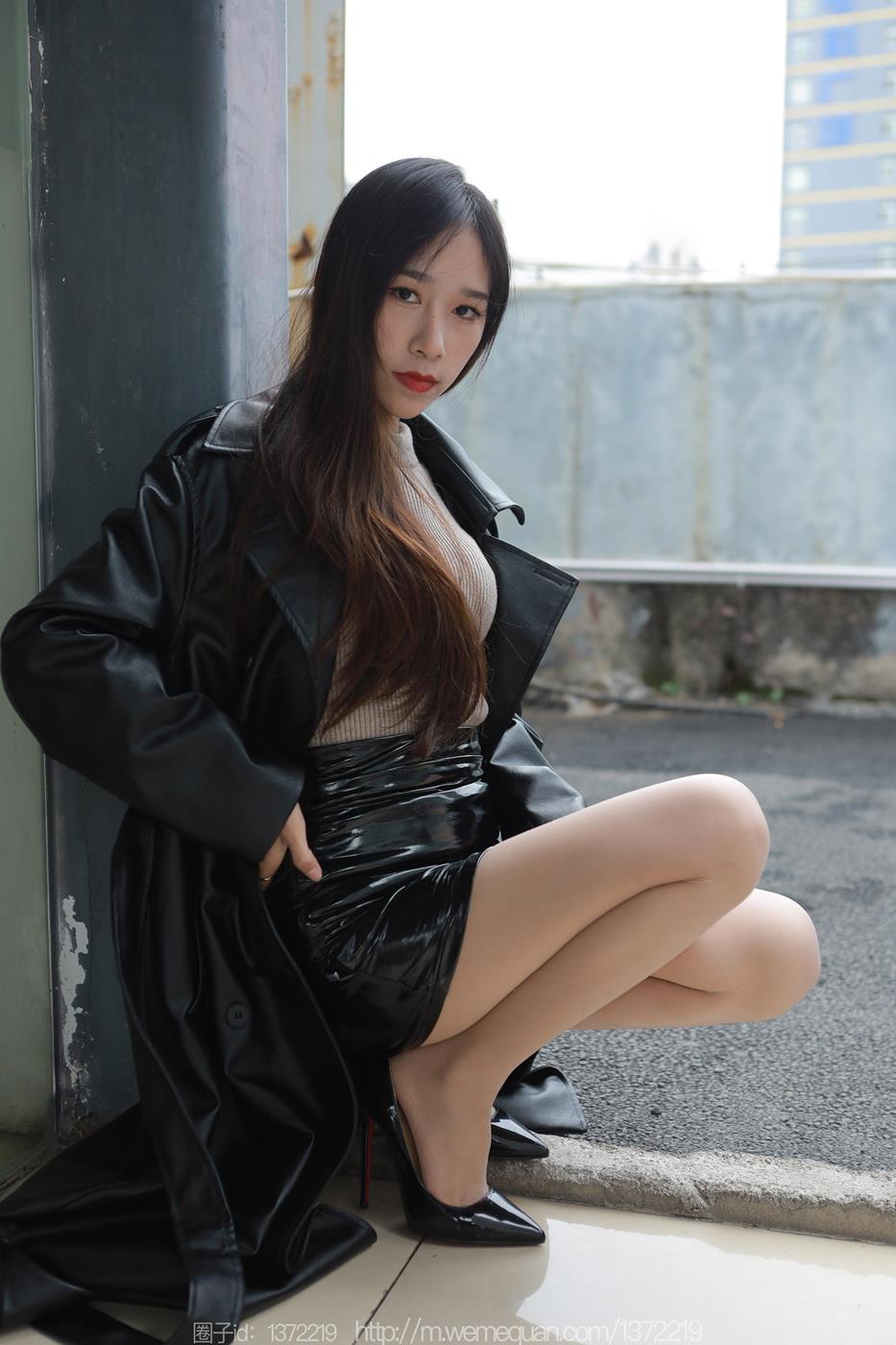 图片[16]-[IESS异思趣向] 2023.02.01 丝享家1348：美子《狂野皮衣》[87P] – 速更版-美库