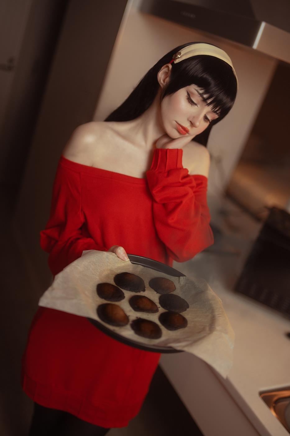 图片[10]-Peach milky – Yor Forger Red Sweater[27P] – 速更版-美库