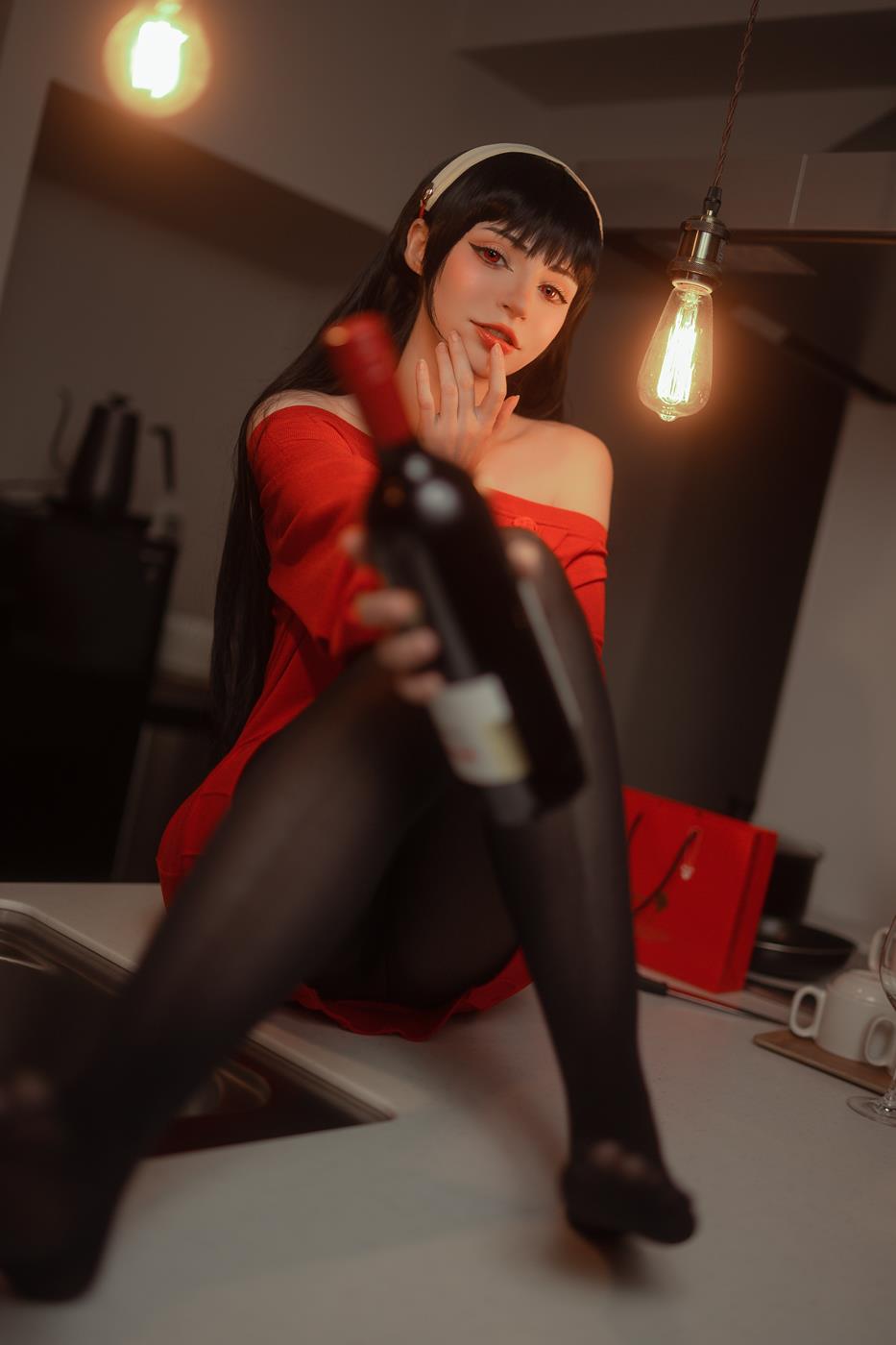 图片[14]-Peach milky – Yor Forger Red Sweater[27P] – 速更版-美库