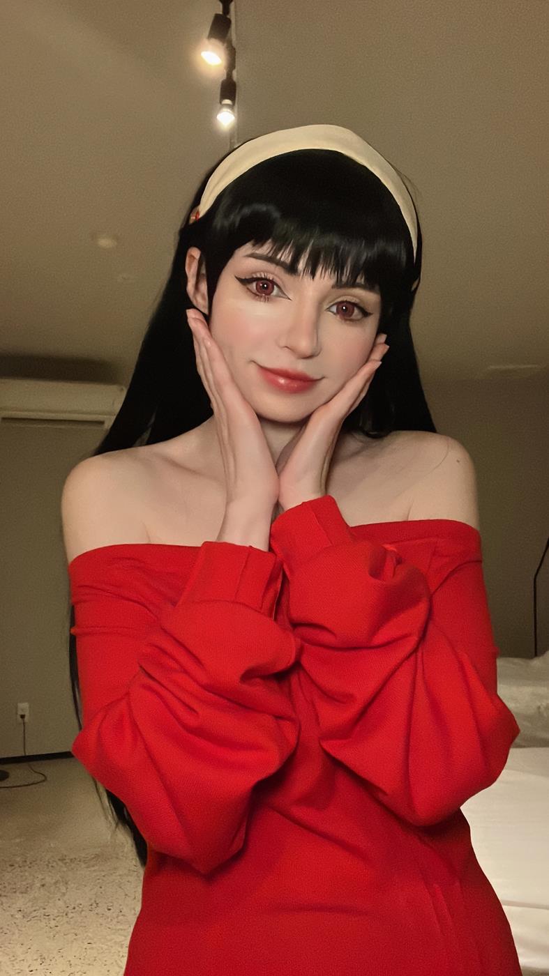 图片[27]-Peach milky – Yor Forger Red Sweater[27P] – 速更版-美库