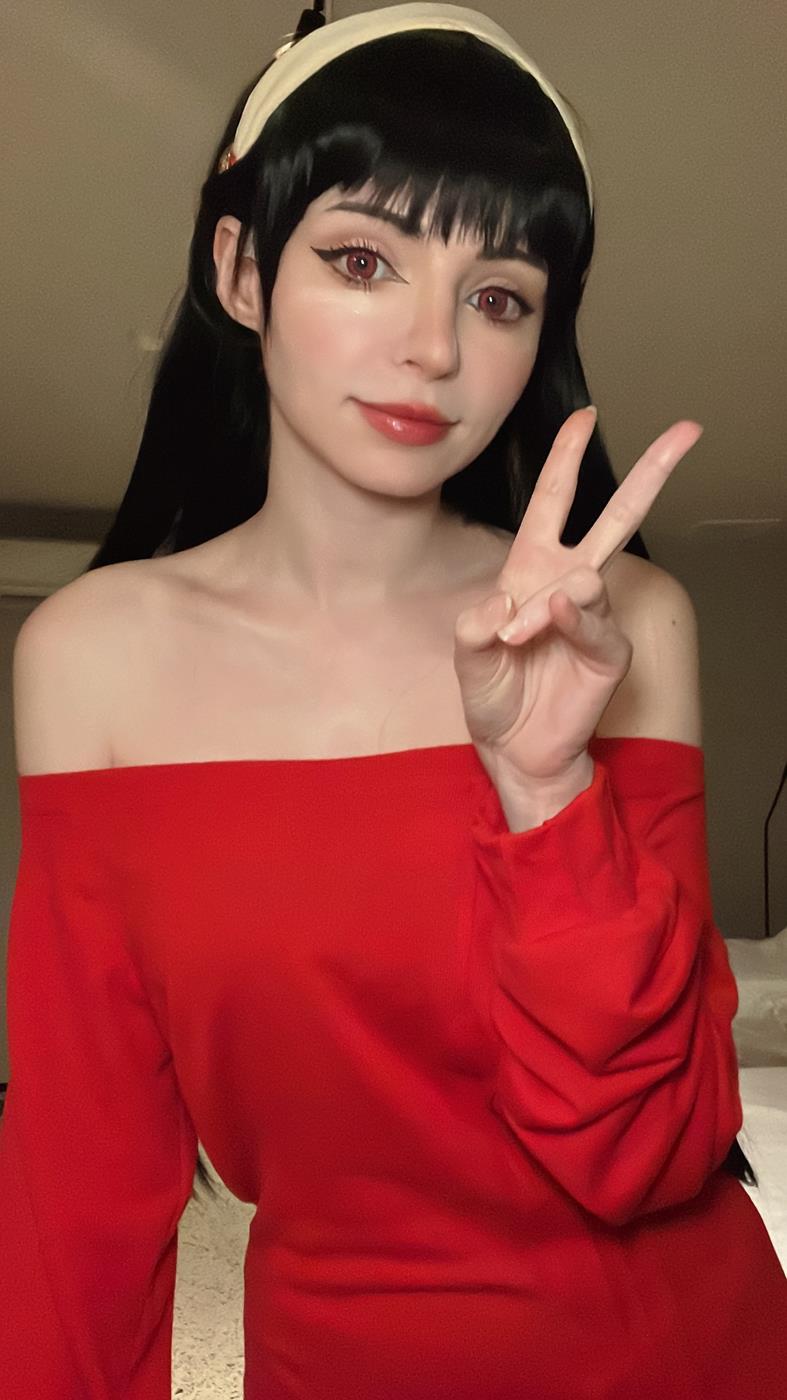 图片[28]-Peach milky – Yor Forger Red Sweater[27P] – 速更版-美库