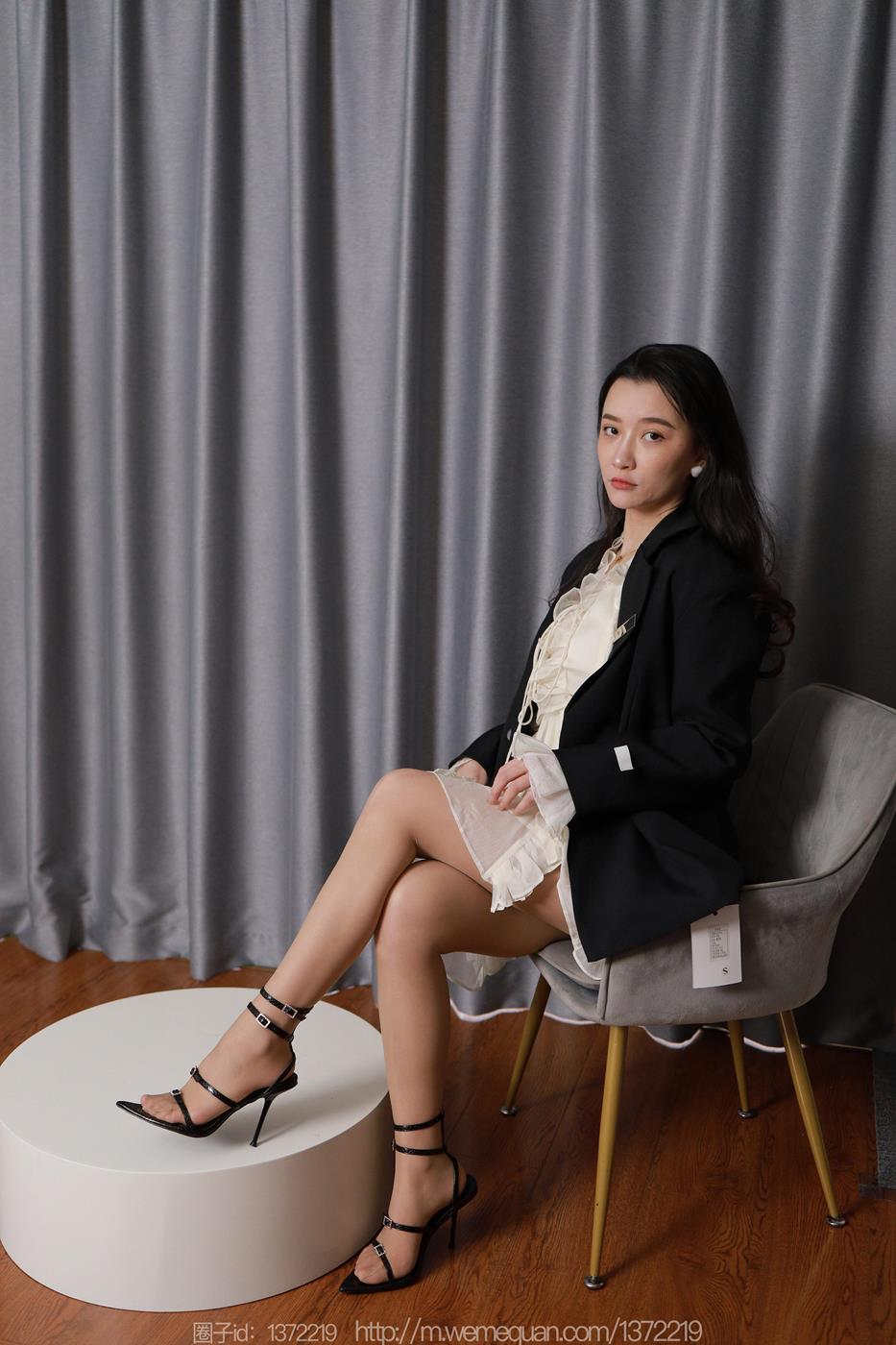 图片[15]-[IESS异思趣向] 2023.02.04 丝享家1351：秋秋《黑色绑带》[83P] – 速更版-美库