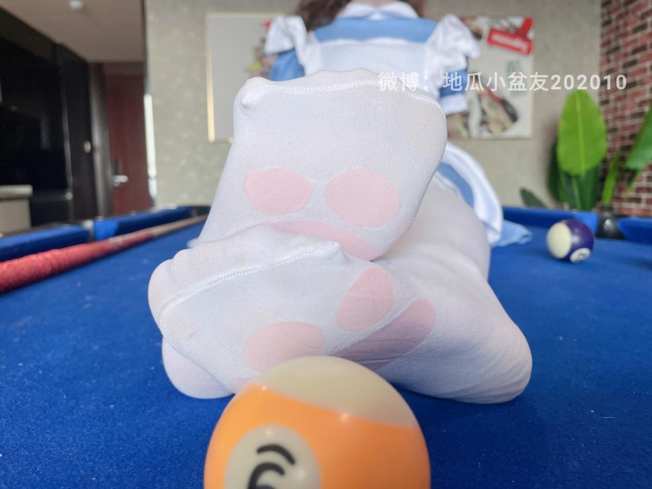 图片[13]-地瓜小盆友  – 猫爪台球[21P] – 速更版-美库