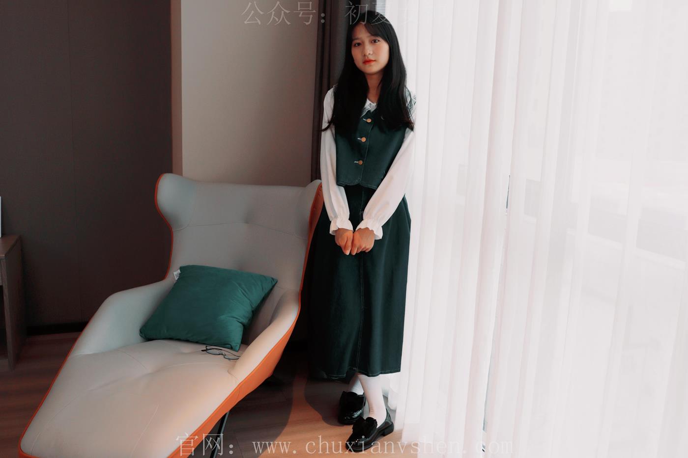 图片[111]-初夏女神 沙沙 牛仔M码长裙搭小黑皮鞋[112P] – 速更版-美库