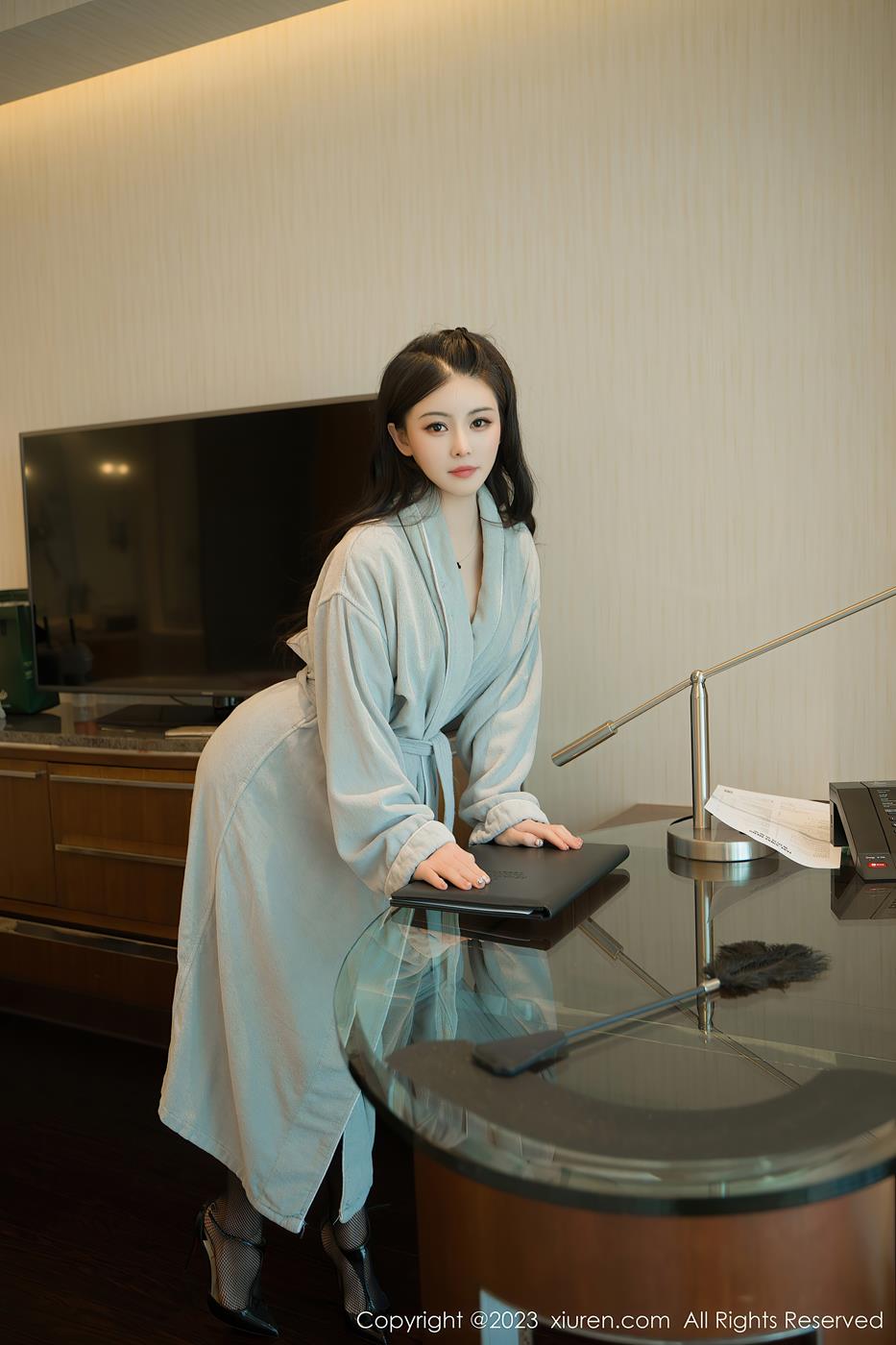 图片[15]-[Xiuren秀人网]2023.07.20 NO.7107 柒喜小baby 黑丝内衣[20+1P] – 速更版-美库