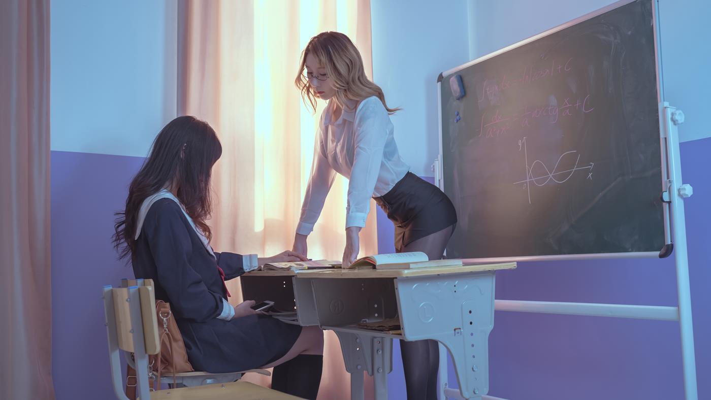 图片[14]-知名动漫博主@云溪溪  双人教室 [26P] – 速更版-美库