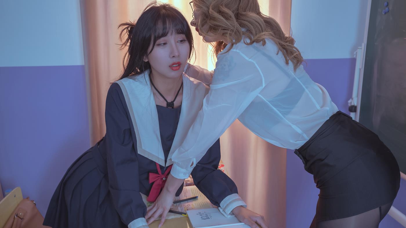 图片[21]-知名动漫博主@云溪溪  双人教室 [26P] – 速更版-美库