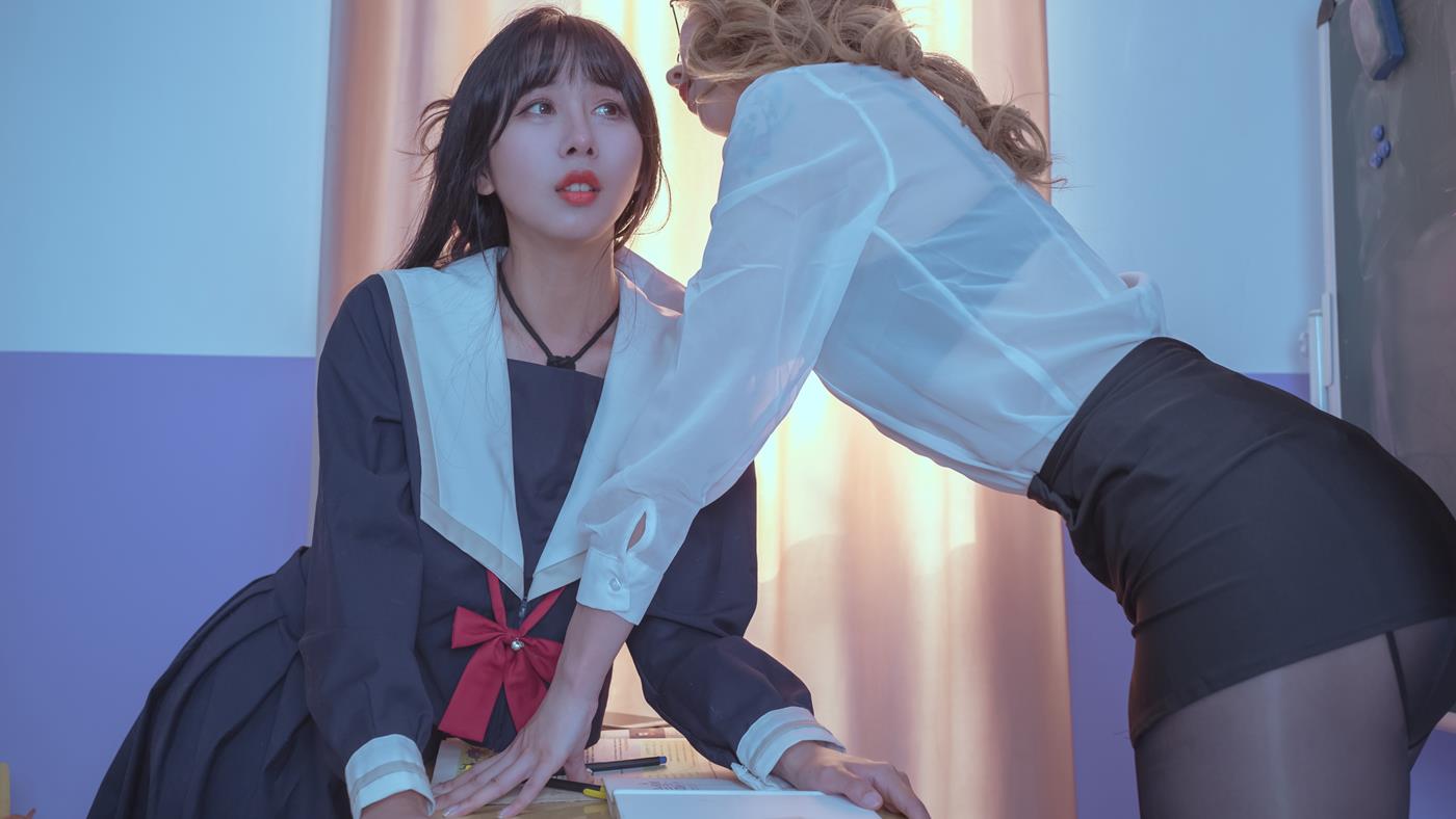 图片[22]-知名动漫博主@云溪溪  双人教室 [26P] – 速更版-美库