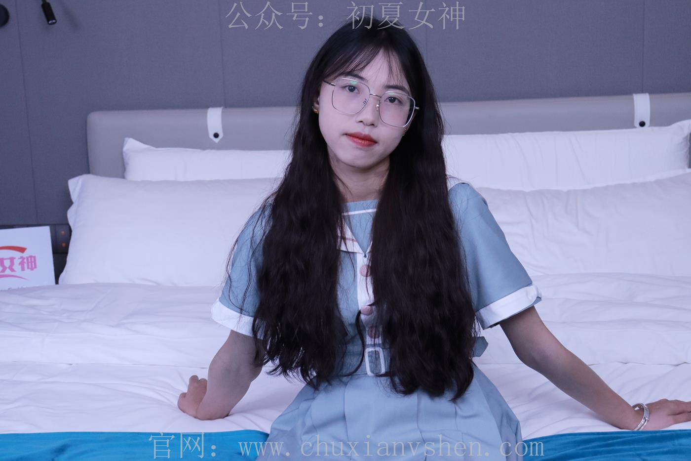 图片[21]-初夏女神 雪糕 浅蓝色JK裙搭配小白鞋[135P] – 速更版-美库