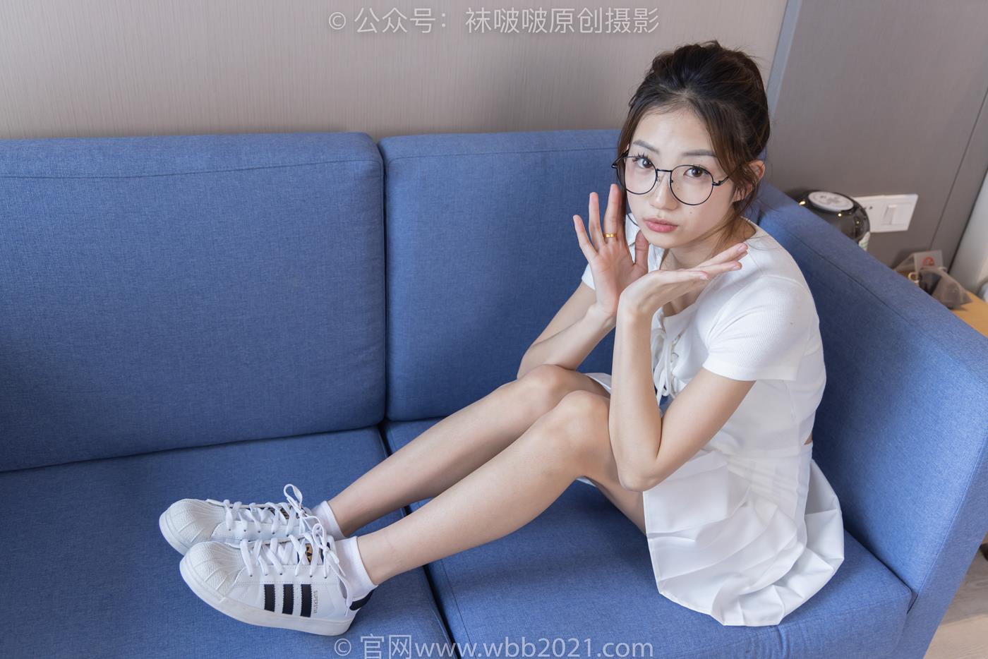 图片[55]-[BoBoSocks袜啵啵]NO.258 小沫-贝壳头板鞋、白棉袜[149P] – 速更版-美库