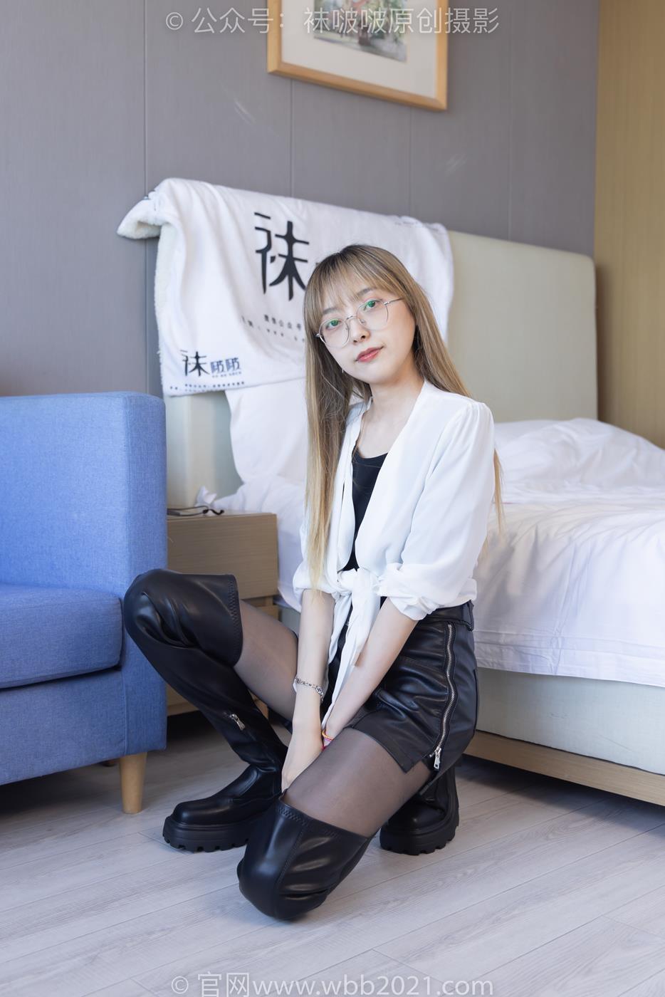 图片[10]-[BoBoSocks袜啵啵]NO.259 稚予-两双长靴、油亮黑丝[150P] – 速更版-美库