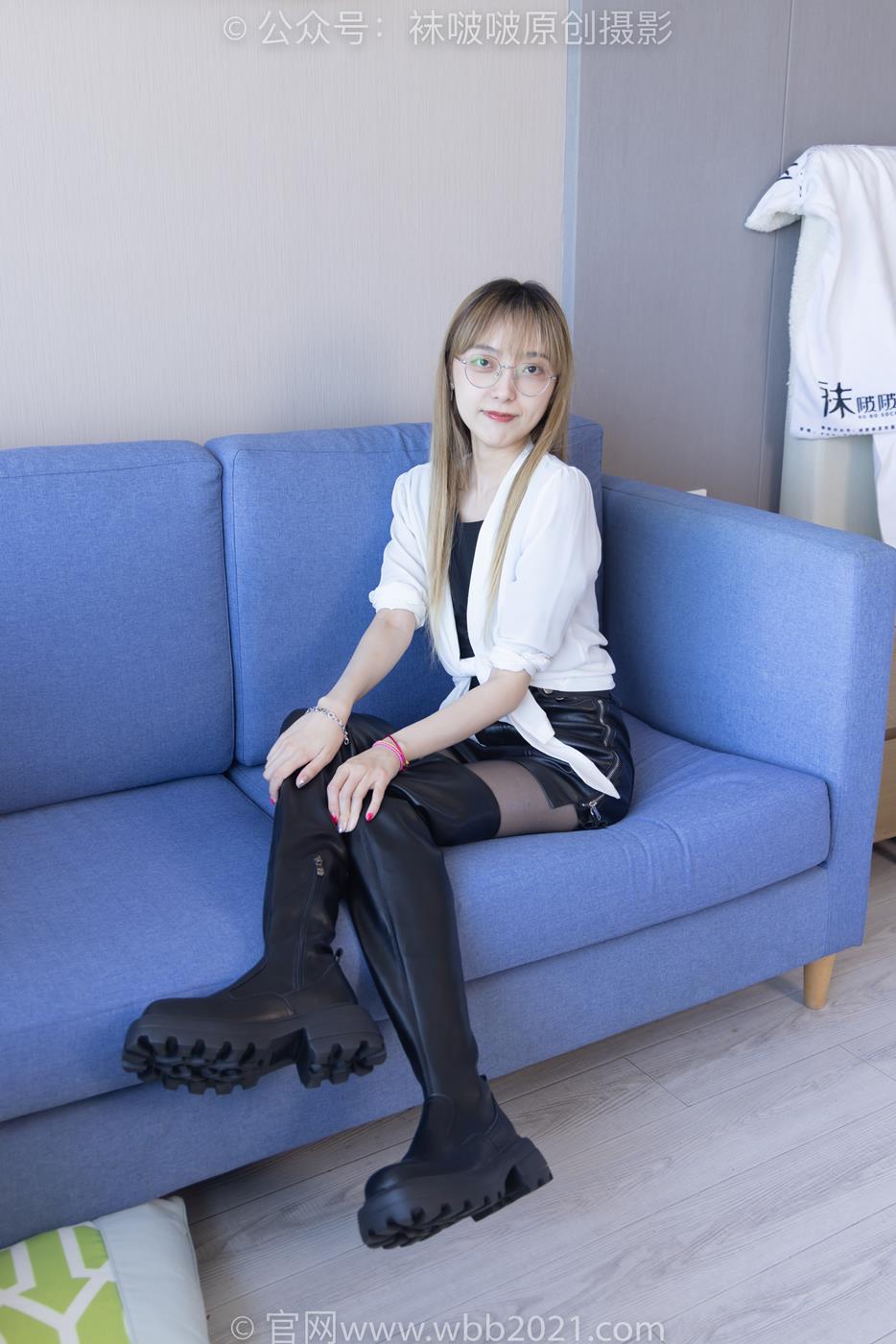 图片[48]-[BoBoSocks袜啵啵]NO.259 稚予-两双长靴、油亮黑丝[150P] – 速更版-美库