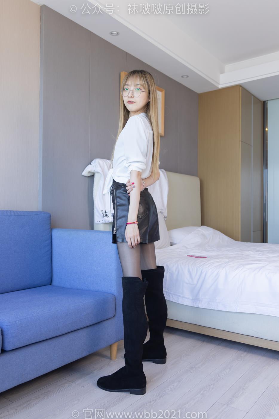 图片[65]-[BoBoSocks袜啵啵]NO.259 稚予-两双长靴、油亮黑丝[150P] – 速更版-美库