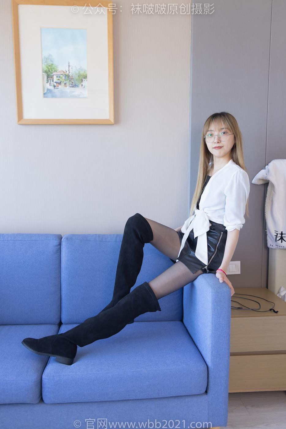 图片[79]-[BoBoSocks袜啵啵]NO.259 稚予-两双长靴、油亮黑丝[150P] – 速更版-美库
