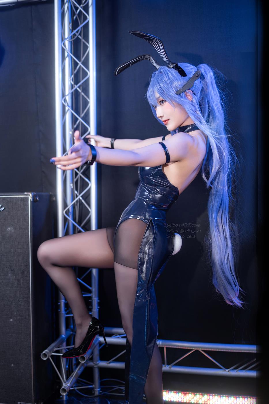 图片[11]-切切celia  – 花园兔女郎[41P] – 速更版-美库