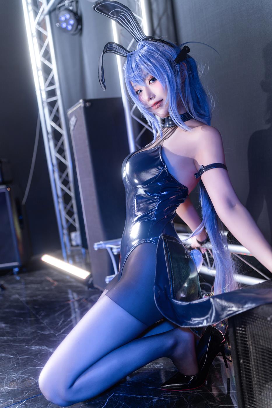 图片[22]-切切celia  – 花园兔女郎[41P] – 速更版-美库