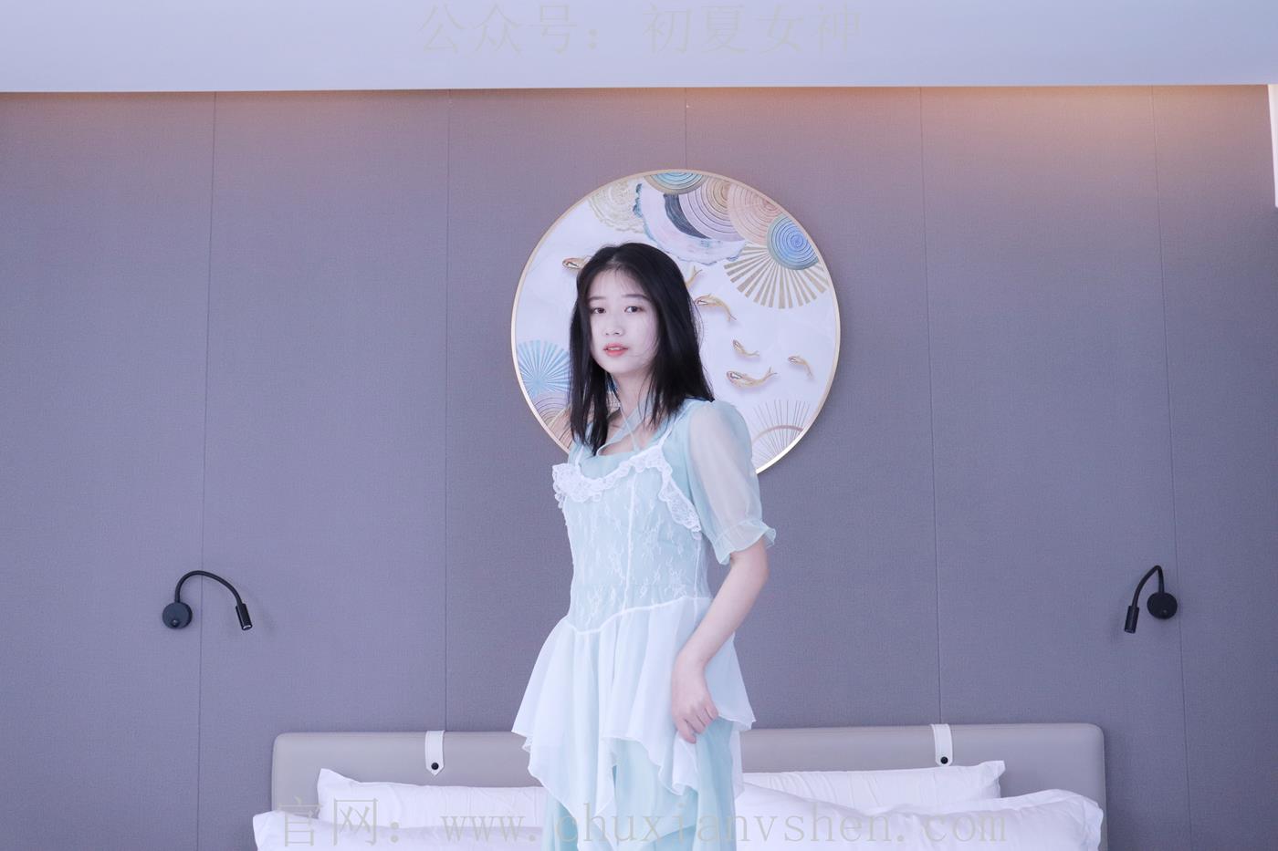 图片[35]-初夏女神 念念 绿野仙踪M码连衣裙搭回力球鞋[120P] – 速更版-美库