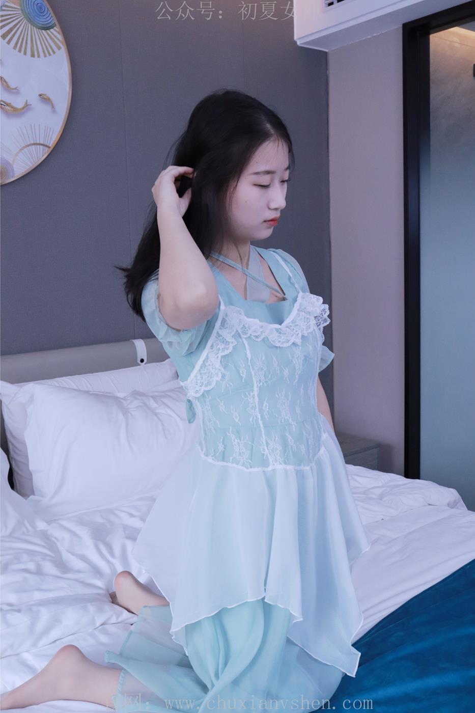 图片[62]-初夏女神 念念 绿野仙踪M码连衣裙搭回力球鞋[120P] – 速更版-美库