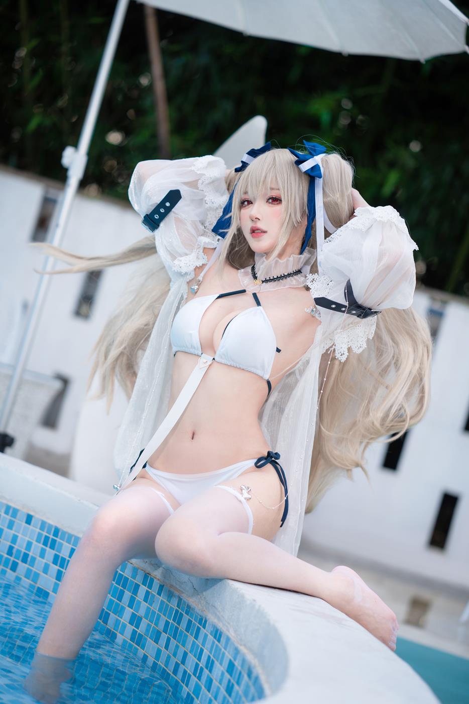 图片[11]-阿包也是兔娘  – 安克雷奇泳装[28P] – 速更版-美库