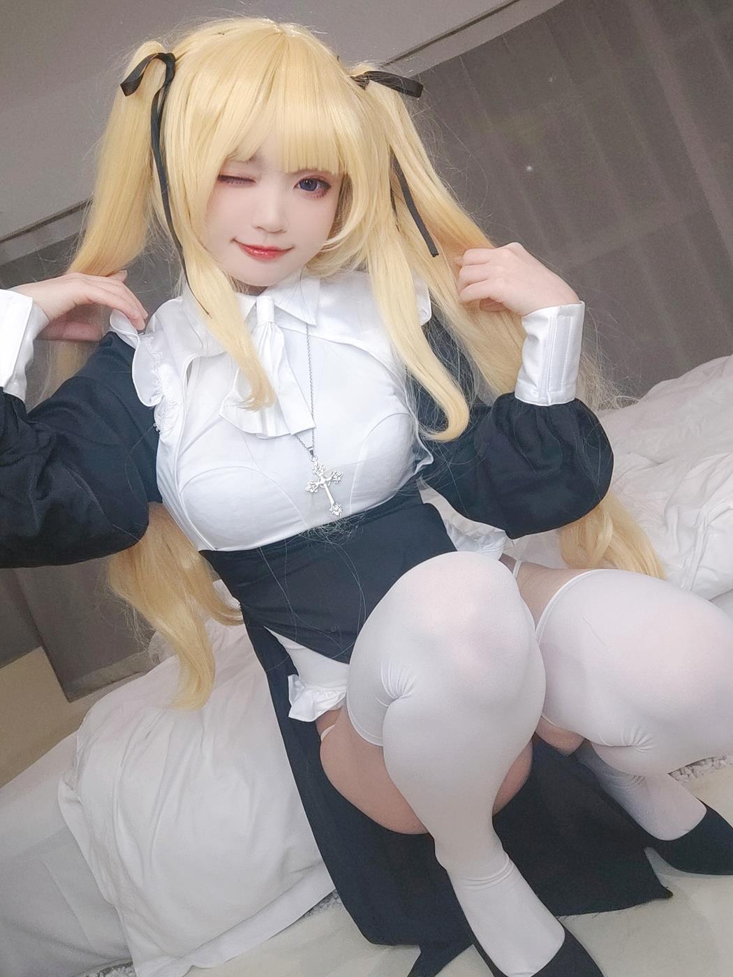 图片[19]-颜值博主@神沢永莉  英梨梨修女自拍 [52P] – 速更版-美库