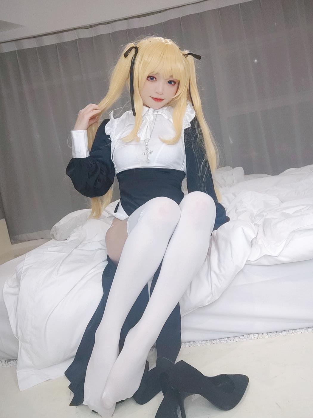 图片[28]-颜值博主@神沢永莉  英梨梨修女自拍 [52P] – 速更版-美库