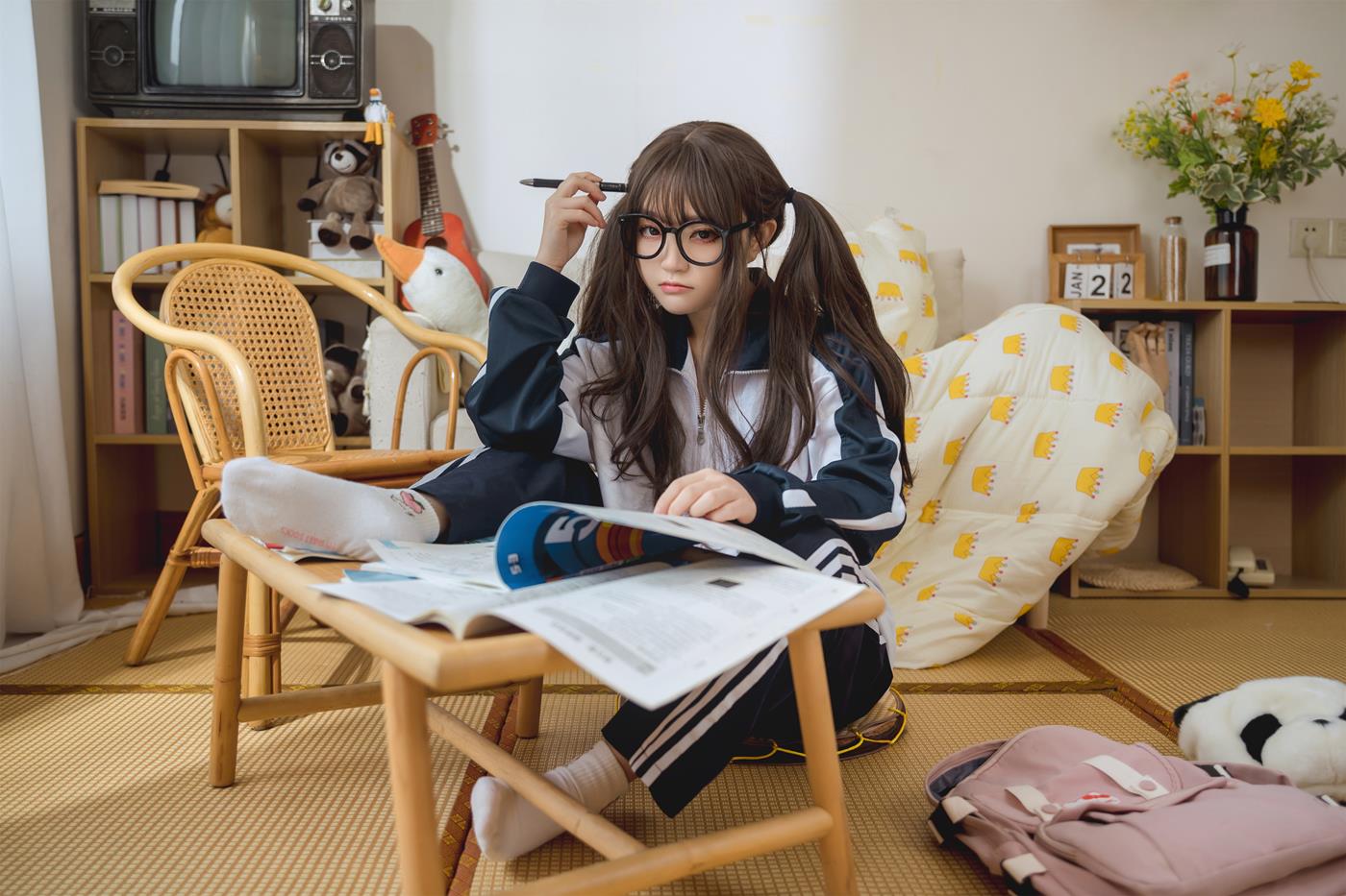 图片[22]-颜值博主@神沢永莉 家庭作业 [51P] – 速更版-美库