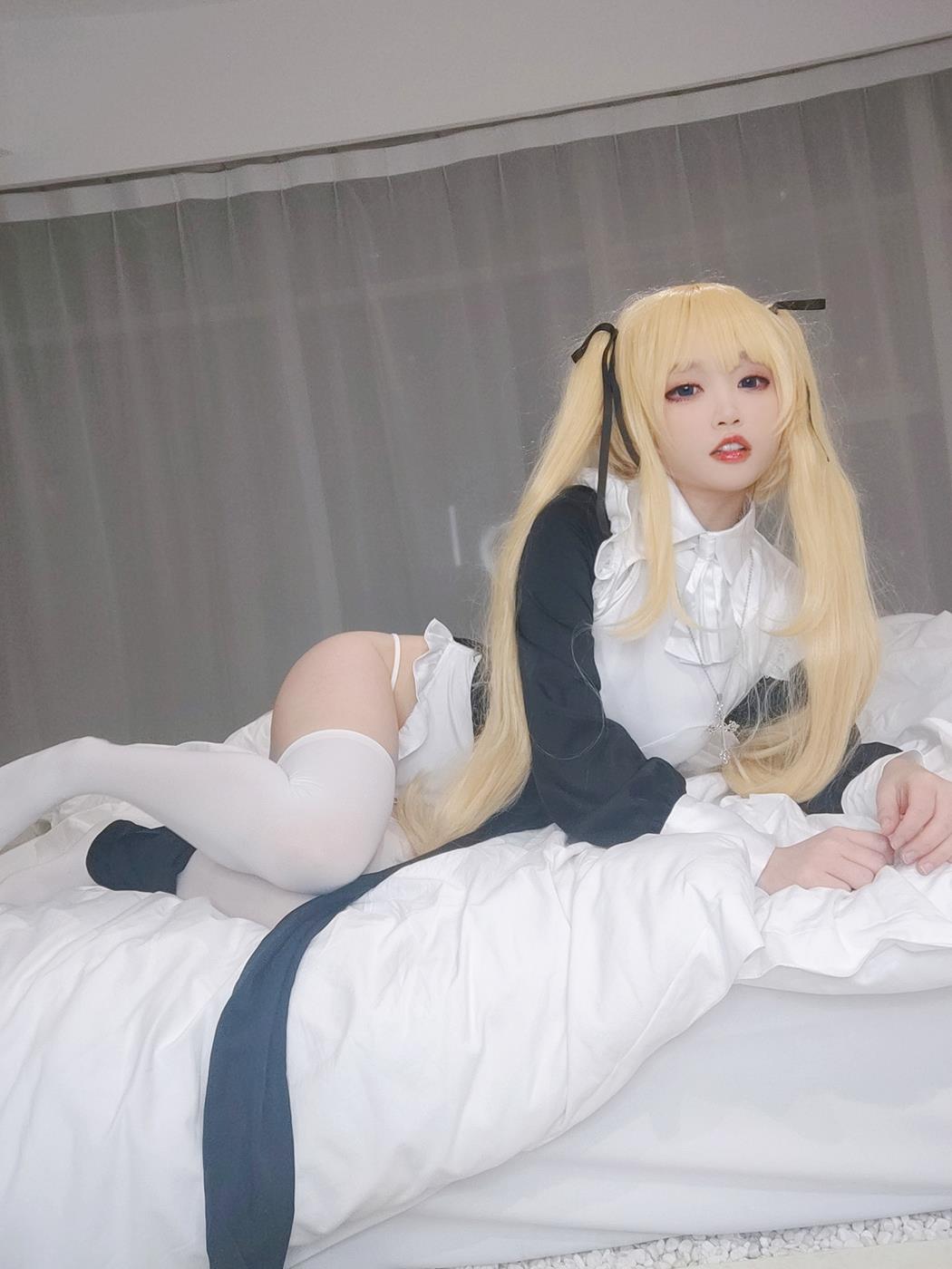 图片[41]-颜值博主@神沢永莉  英梨梨修女自拍 [52P] – 速更版-美库