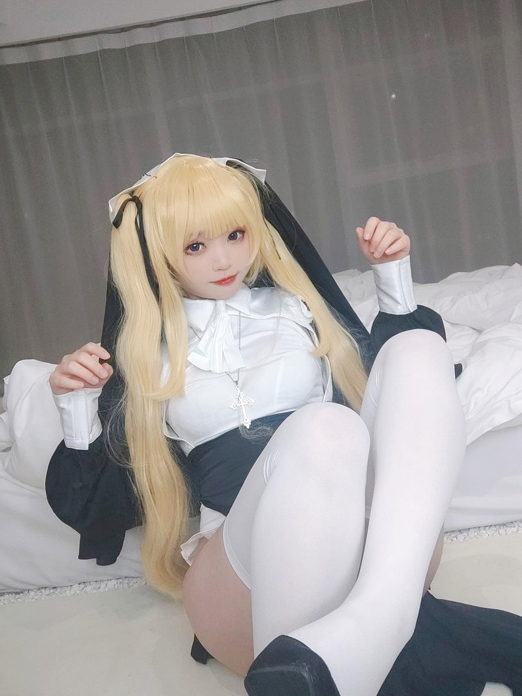 图片[49]-颜值博主@神沢永莉  英梨梨修女自拍 [52P] – 速更版-美库