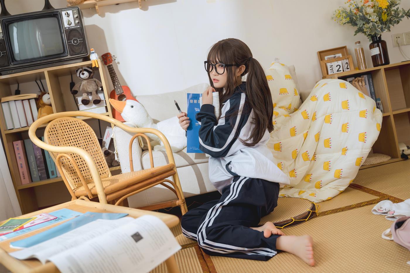 图片[32]-颜值博主@神沢永莉 家庭作业 [51P] – 速更版-美库