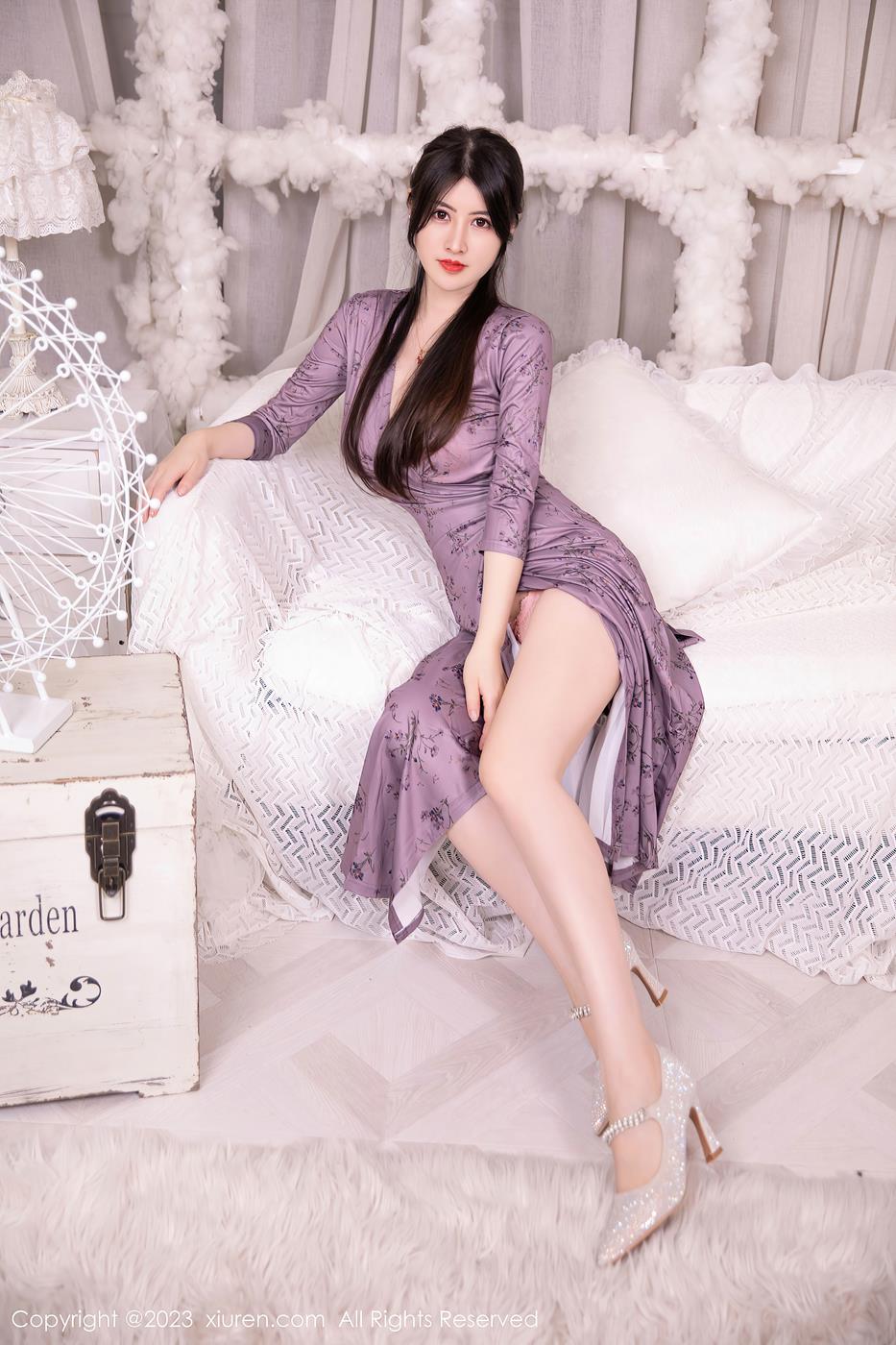 图片[35]-[Xiuren秀人网]2023.07.24 NO.7126 诗诗kiki 紫罗兰开放在黎明[34+1P] – 速更版-美库