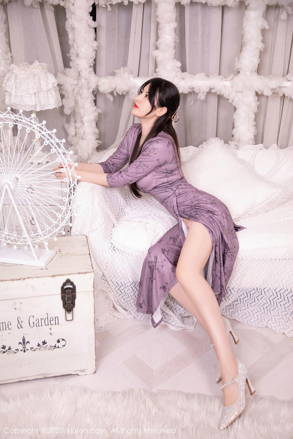 图片[36]-[Xiuren秀人网]2023.07.24 NO.7126 诗诗kiki 紫罗兰开放在黎明[34+1P] – 速更版-美库