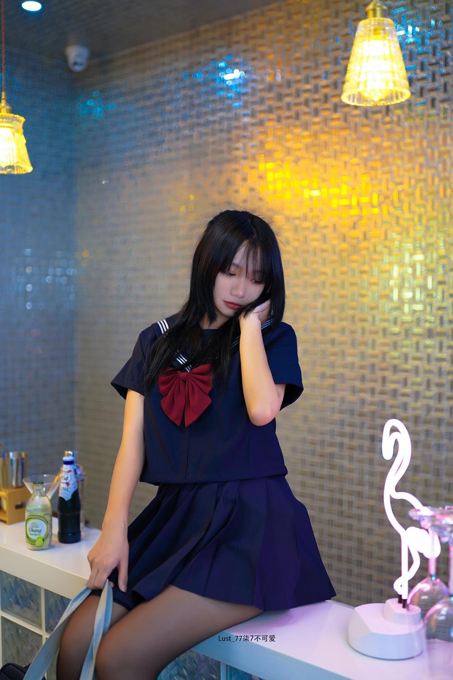 图片[22]-人气Coser@柒柒要乖哦 反差JK少女 [86P] – 速更版-美库